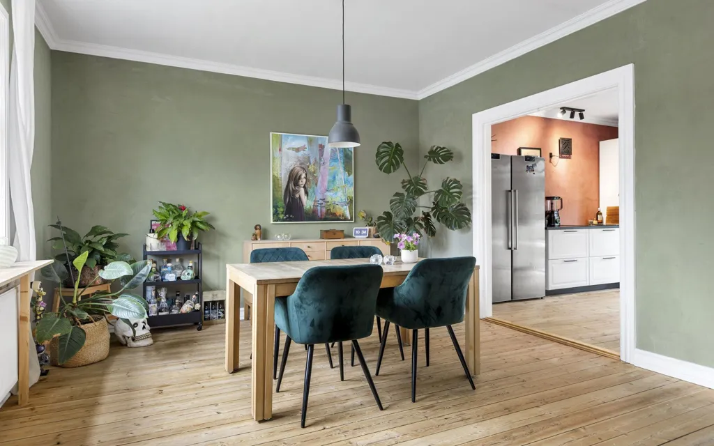 Sala da pranzo - 1923 Villa with Garden in Slagelse