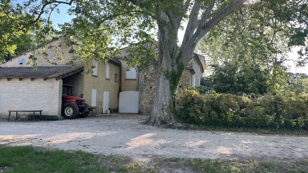 Extérieur - Maison historique avec vignoble à Beaumes-de-Venise
