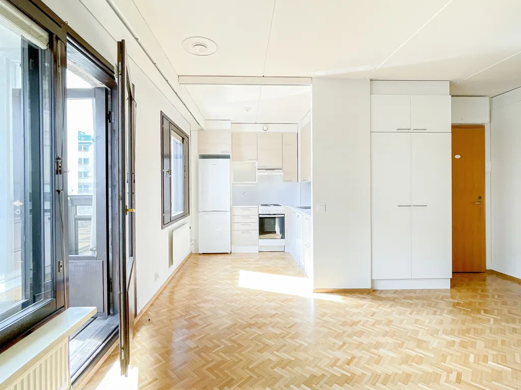 Soggiorno - Studio with Balcony in Lahti Centre