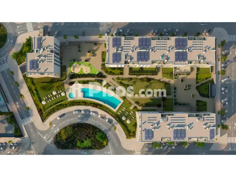 Õhuvaade - New Flat with Terrace in Málaga