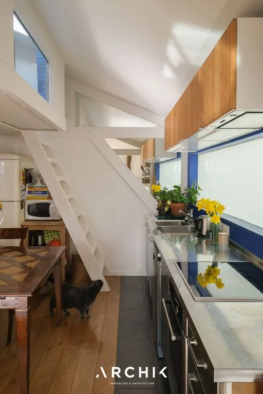 Cuisine - Appartement de Luxe avec Style Unique à Bagnolet