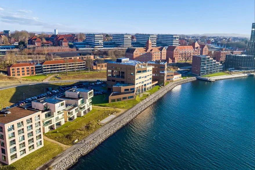 Vue aérienne - Exclusive Office Space with Waterfront View in Sønderborg