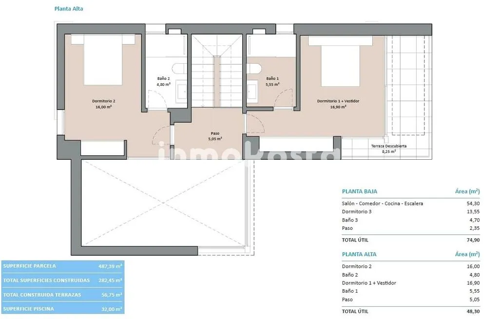 Plan - Luxury Villa with Pool in Finestrat