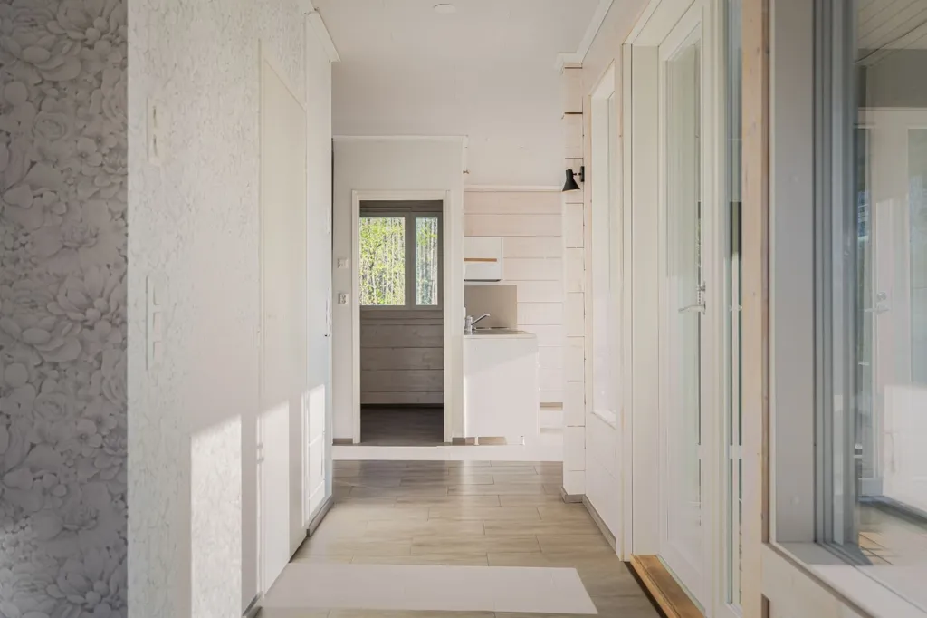 Hallway - Cottage with Sauna in Ridasjärvi