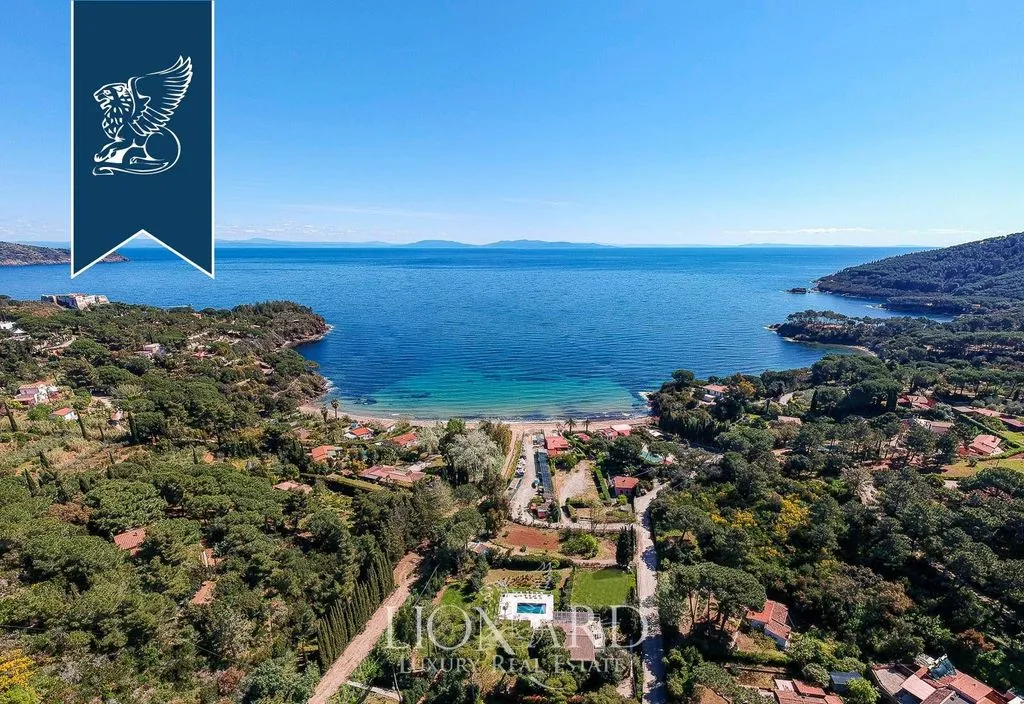 Õhuvaade - Luxury Villa with Sea View in Capoliveri