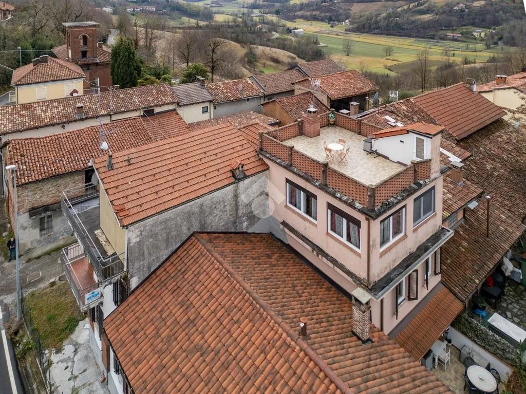 Vue aérienne - Semi-detached House with Panoramic View in Marentino