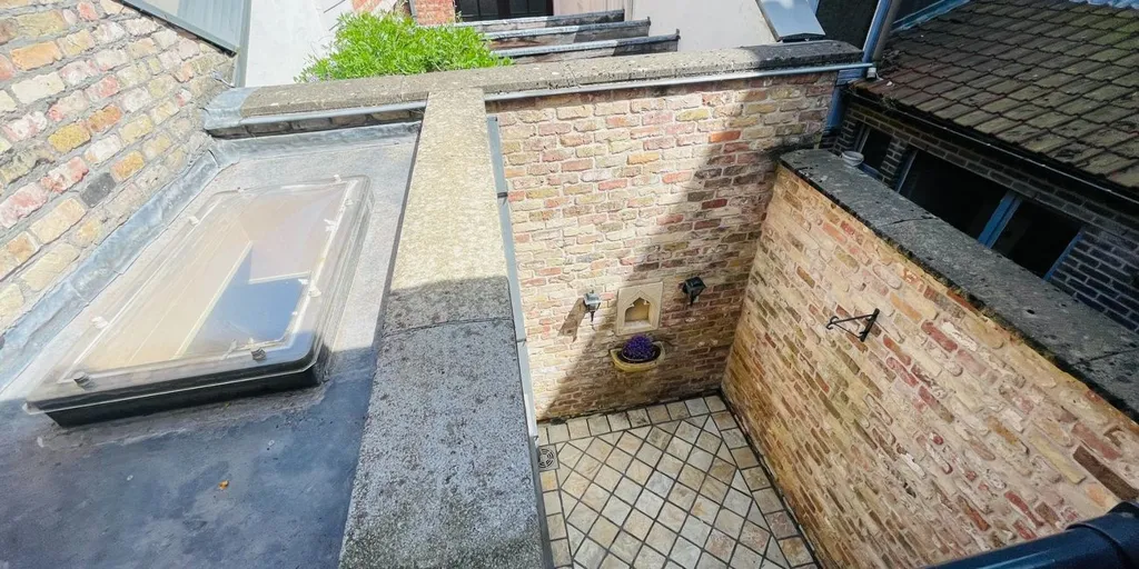Jardin - Rijwoning Charmante avec Patio à Bruges