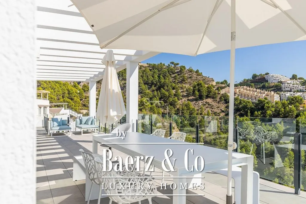 Terrasse - Luxury Villa with Panoramic Terraces in Altea