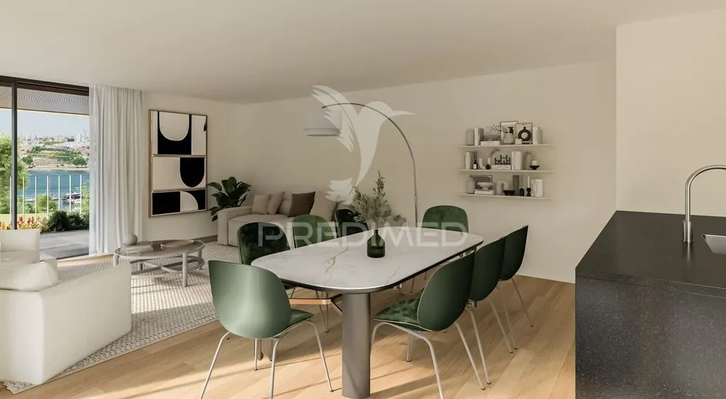 Salle à manger - Luxury Flat with River View in Vila Nova de Gaia