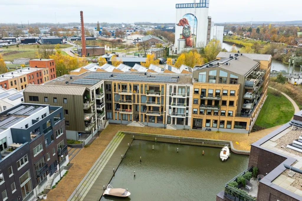 Vue aérienne - Luxury Waterfront Apartment in Doetinchem