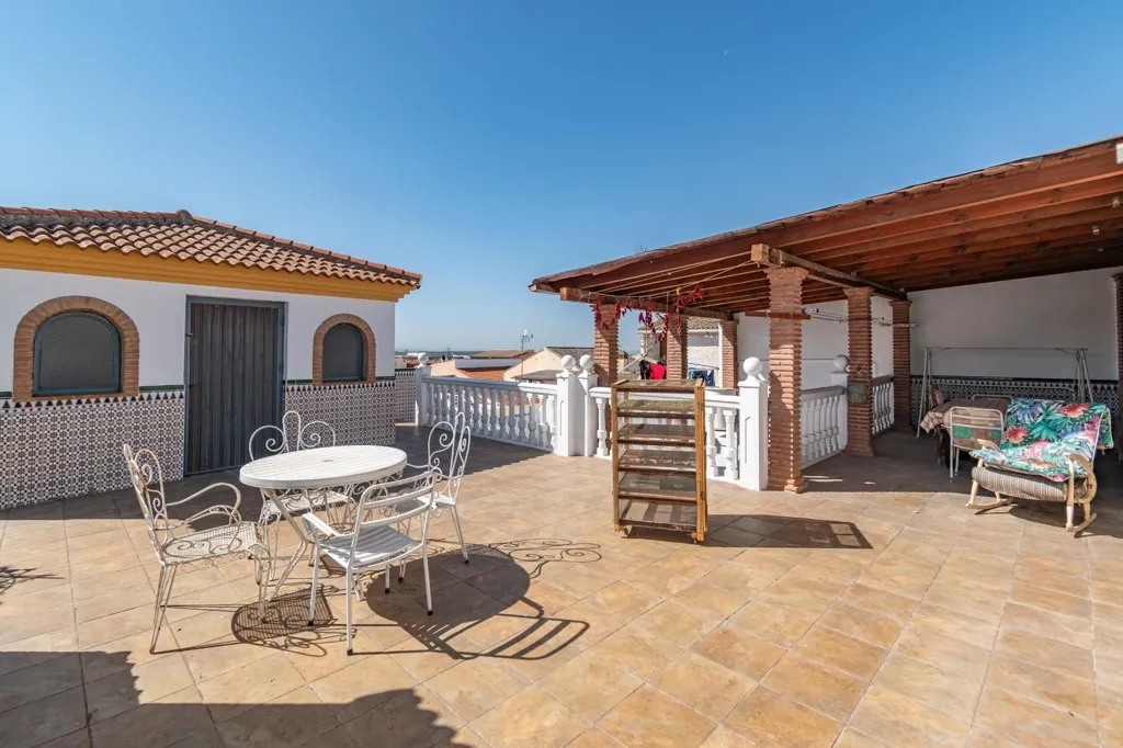 Terrass - Corner House with Pool in Atarfe