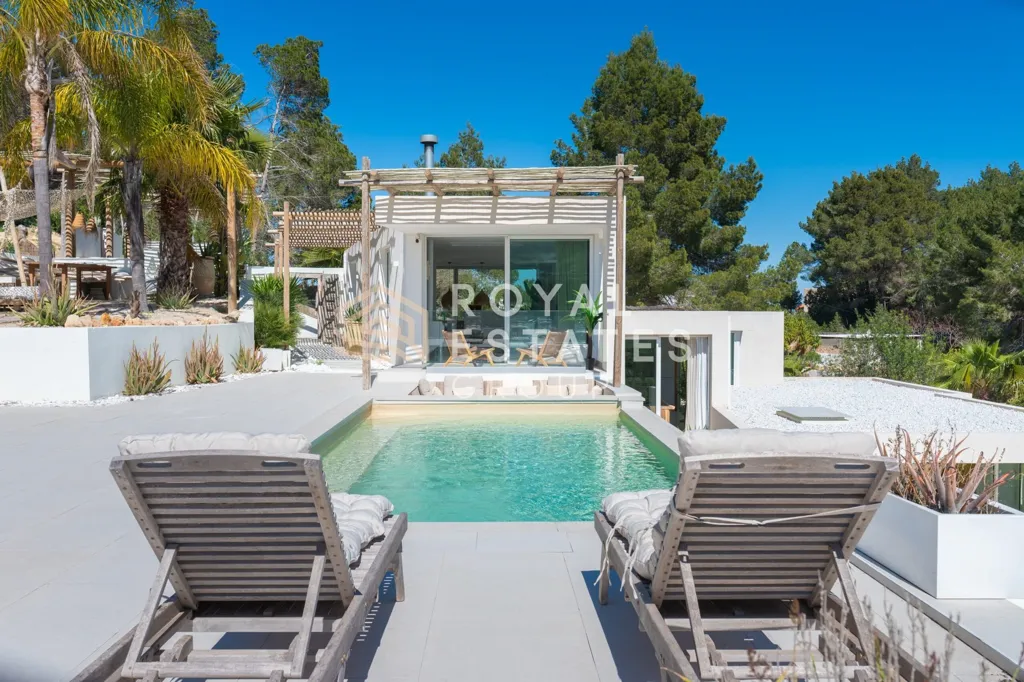 Piscine - Villa with Panoramic Views in Ibiza
