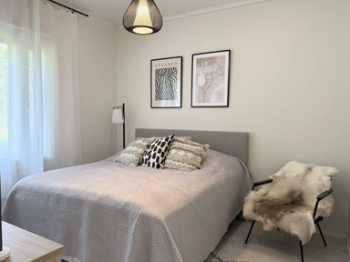 Camere da letto - New House with Garden View in Söderfjärdsbacken