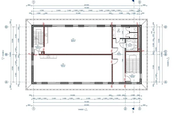 Plan - Commercial Land with Architectural Plan in Järve, Jõhvi