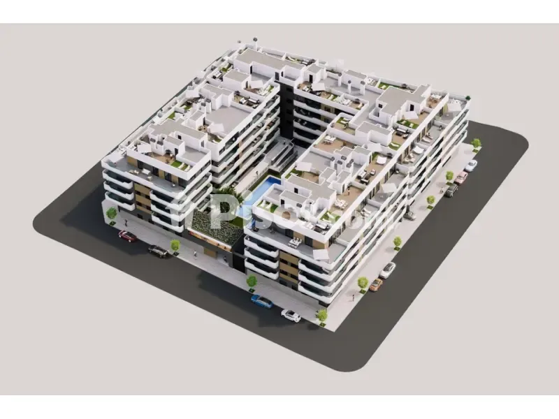 Õhuvaade - Penthouse with Terrace in Santa Pola