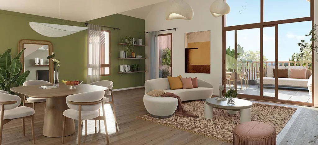Elutuba - Flat with Balcony in La Wantzenau