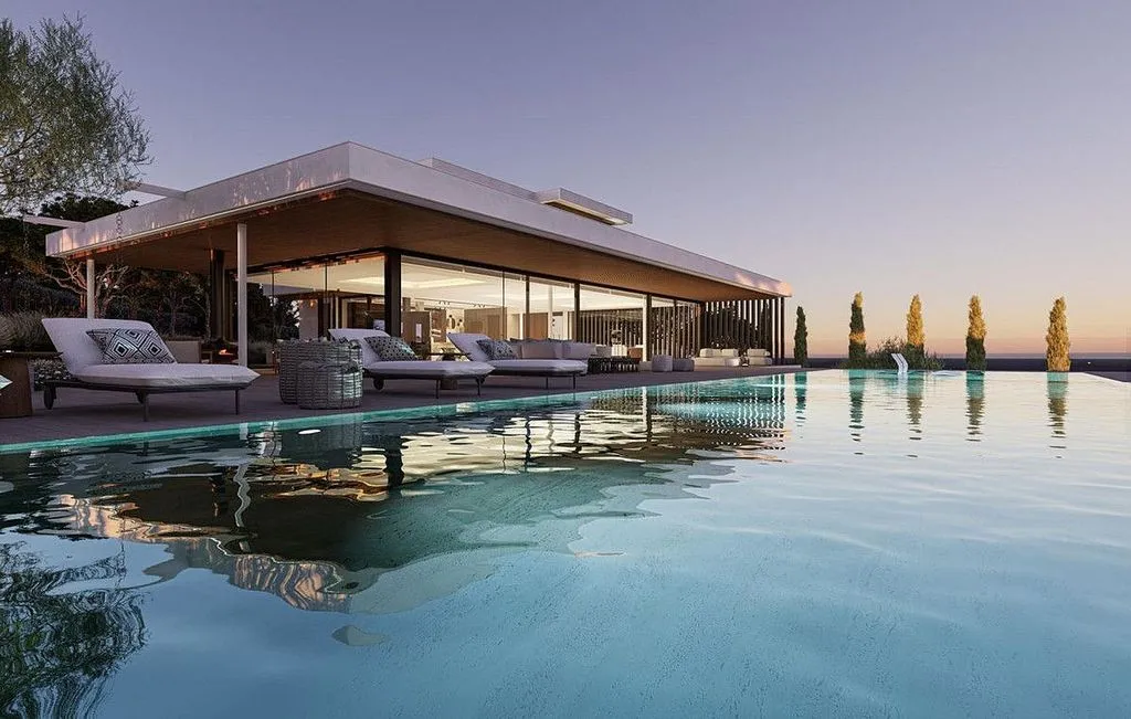 Piscine - Chalet with Pool and Terrace in Sotogrande