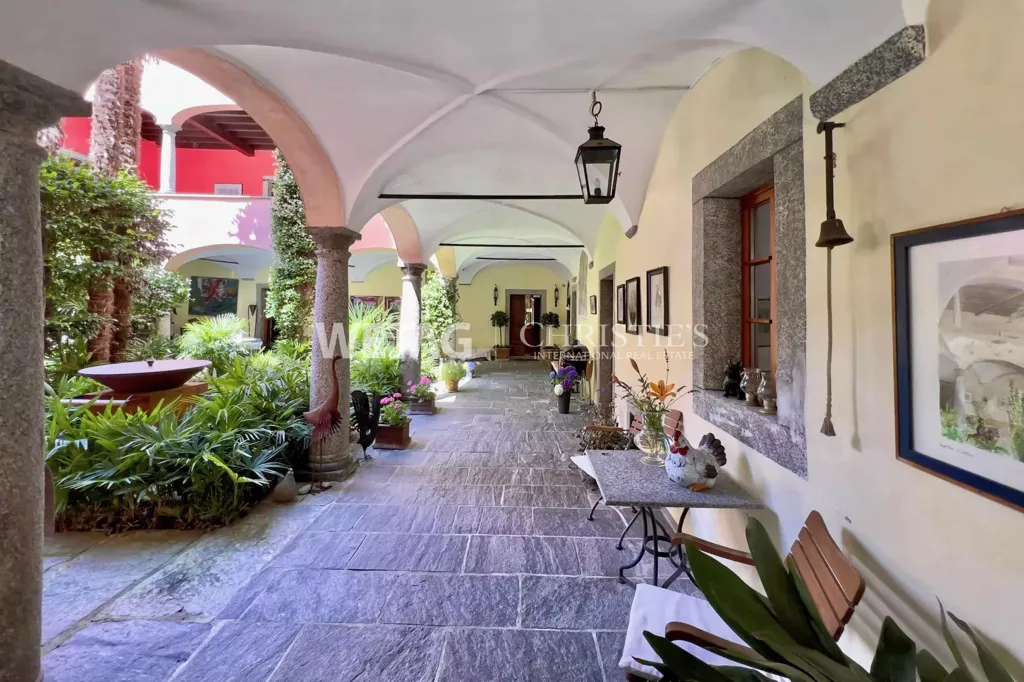 Garten - Historisches Haus mit Innenhof am Lago Maggiore