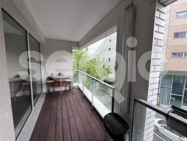 Balcon - Appartement Meublé 4 Pièces près du Centre à Lille