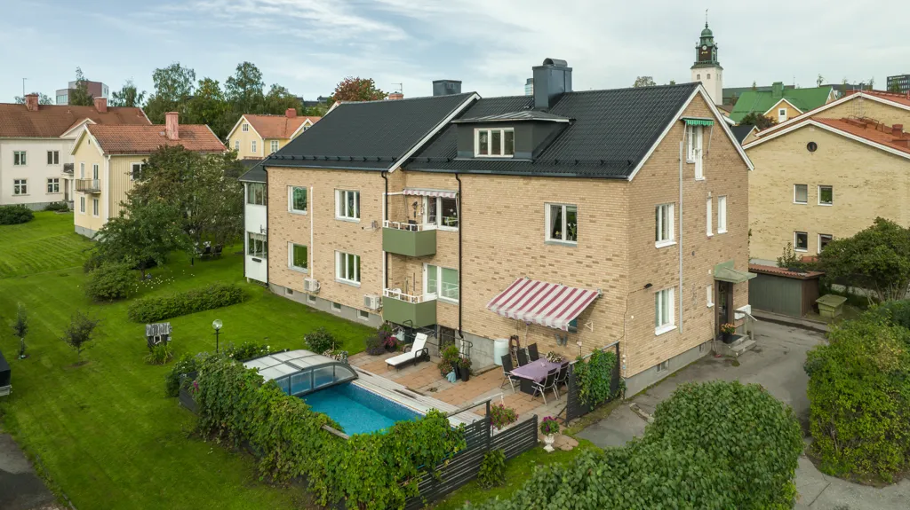 Õhuvaade - Riverfront Rental House with Pool in Älvsbacka