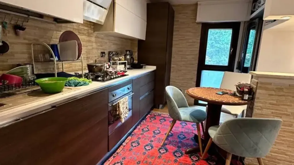 Köök - Bright Apartment with Terrace in Florence
