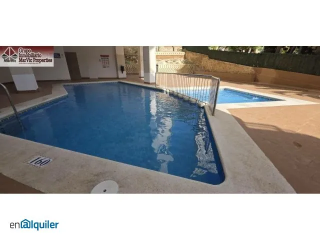 Piscina - Furnished Apartment with Pool in Rincón de Loix