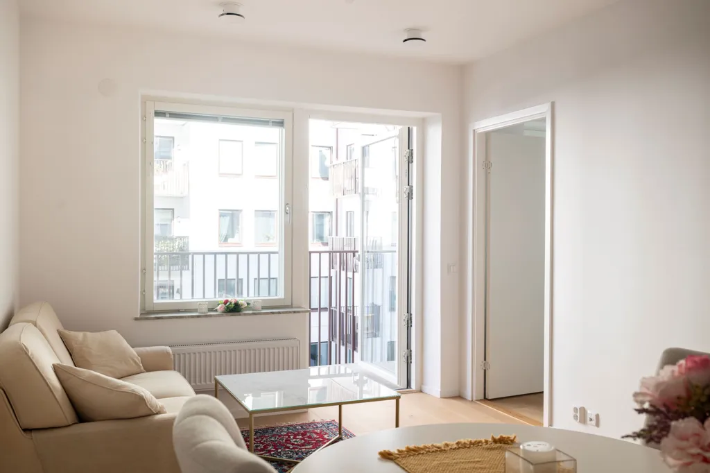 Soggiorno - Apartment with Lake View in Södermalm