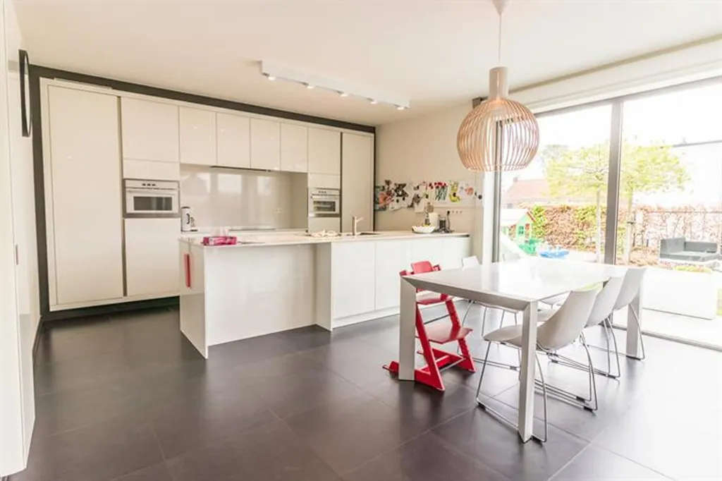 Cuisine - Villa Écoénergétique avec Jardin à Herent
