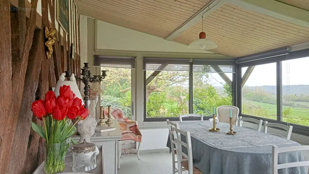 Terrasse - Maison Normande avec Jardin dans le Pays d’Auge