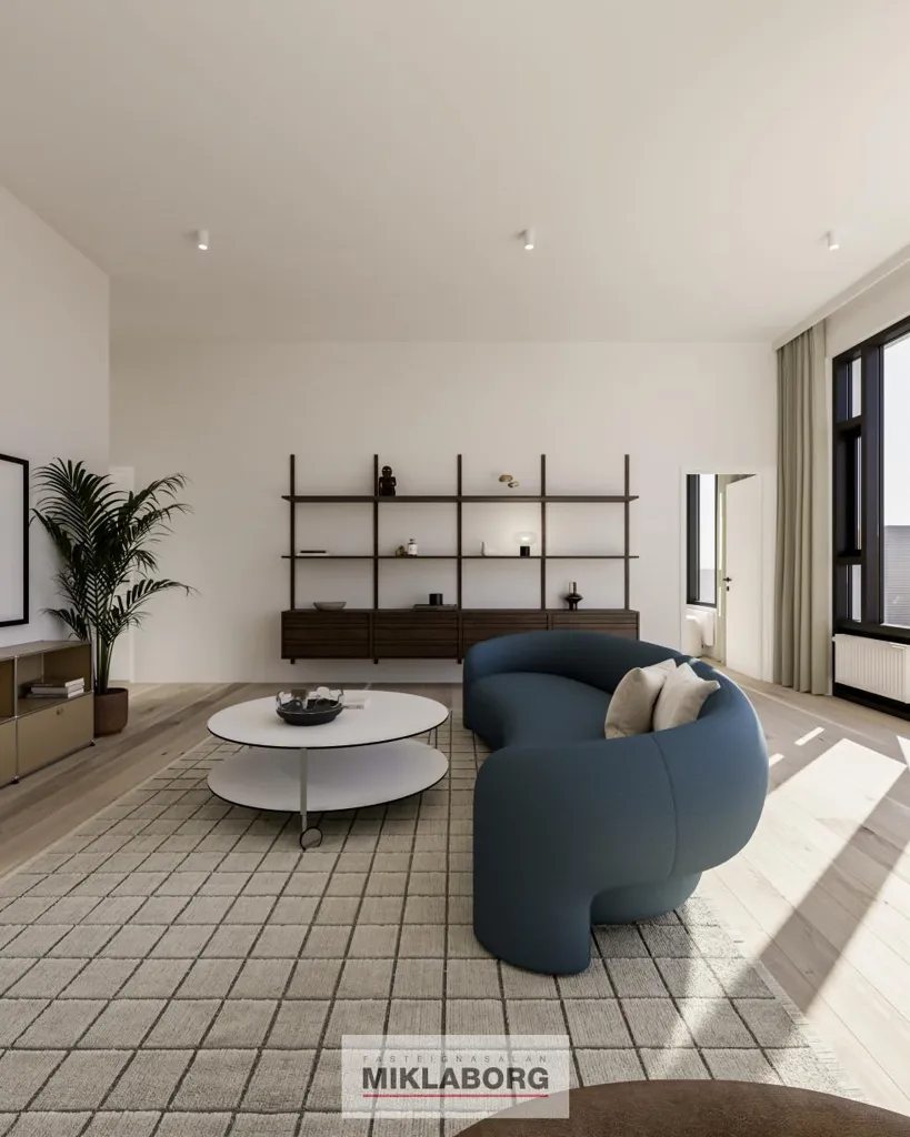 Soggiorno - New Flat with Balcony in Hafnarbraut
