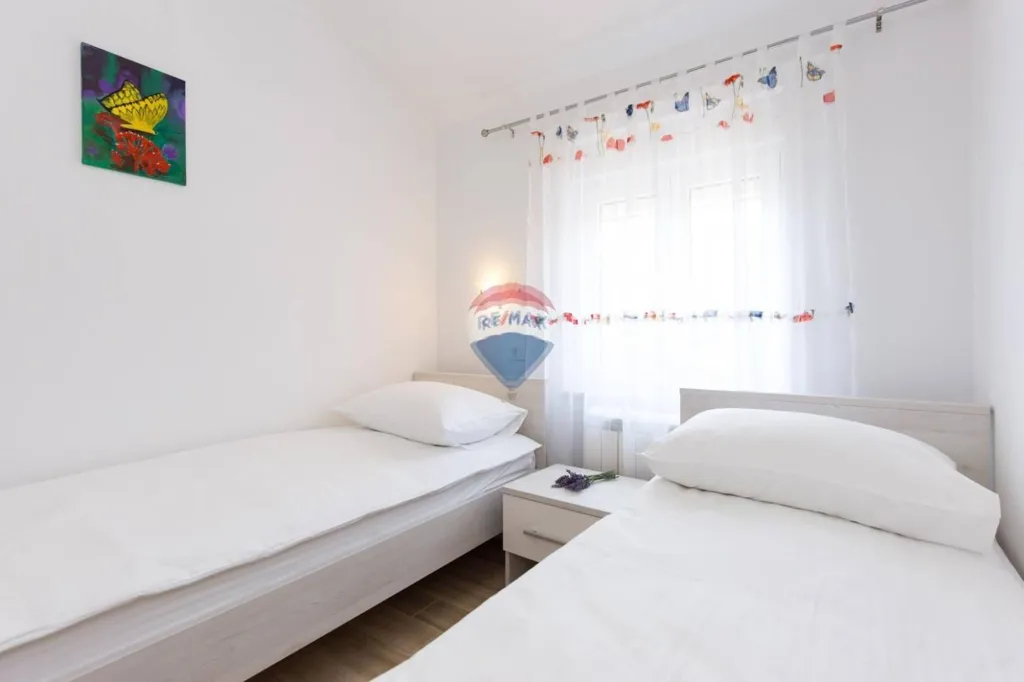 Bedrooms - Apartment with Pool in Tribalj, Vinodolska