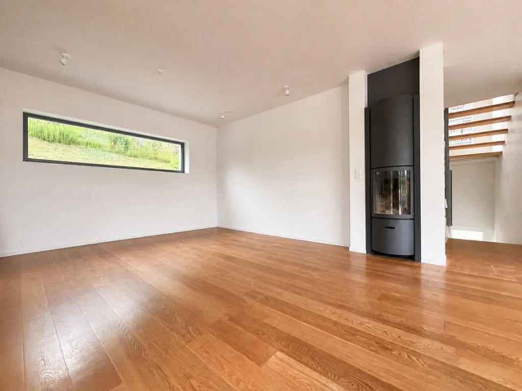 Séjour - Maison d'Architecte avec Terrasse à Céroux-Mousty