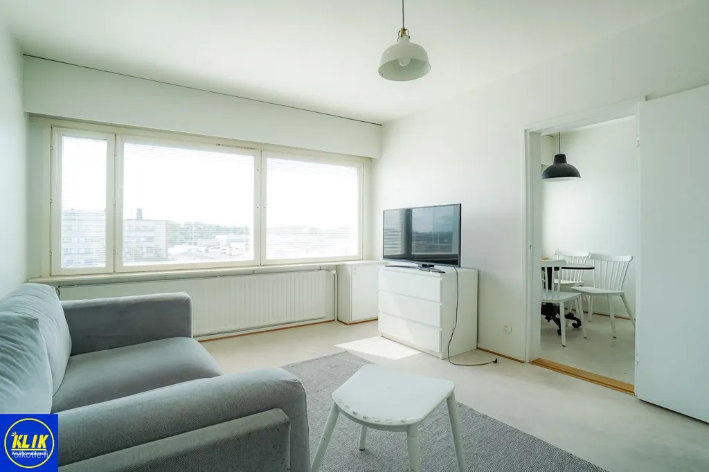 Séjour - Bright Apartment with Balcony in Rauma Centre