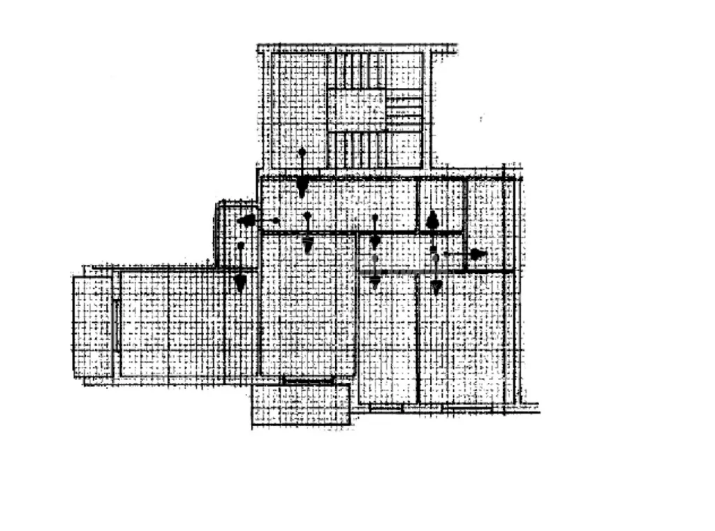 Plaan - Triplex with Balconies in Centocelle, Rome