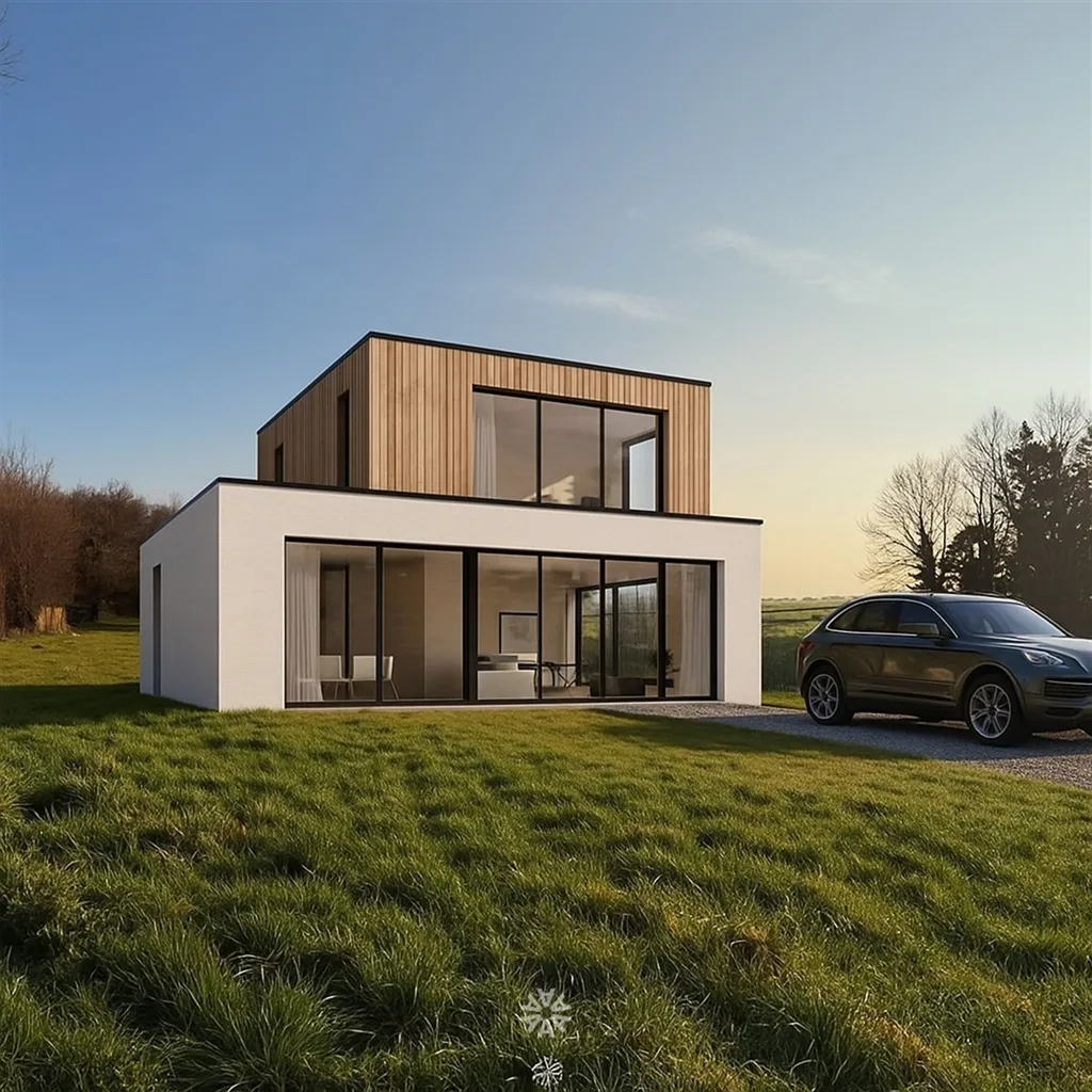 Landscaped Plot with Views in Celles
