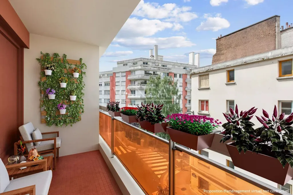 Balcon - Studio avec Balcon dans le 19ème Arrondissement
