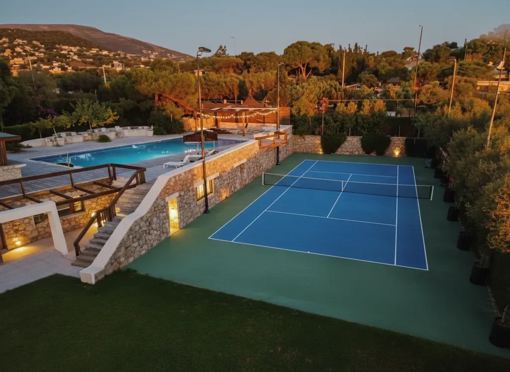 Piscina - Seafront Villa with Pools in Mavro Lithari