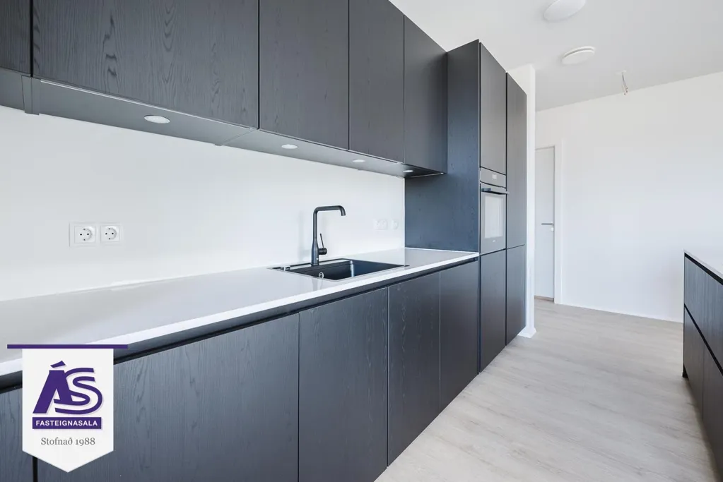 Cucina - Luxury Apartments with Elevator in Hafnarfjörður