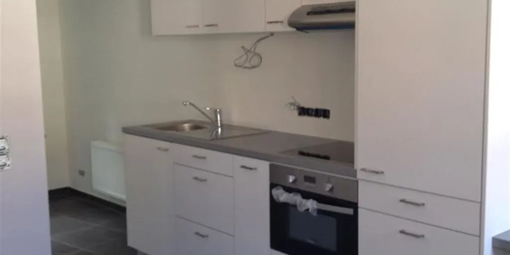 Cuisine - Studio avec Salle de Nuit à Louer à Leuven