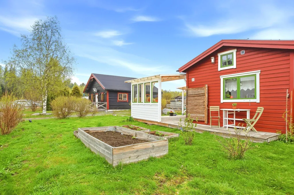 Jardin - Cottage with Garden near Umeå