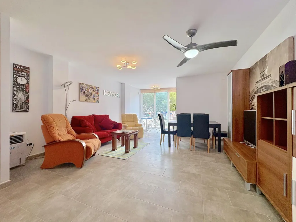 Séjour - Apartment with Terrace in Torremolinos Centre