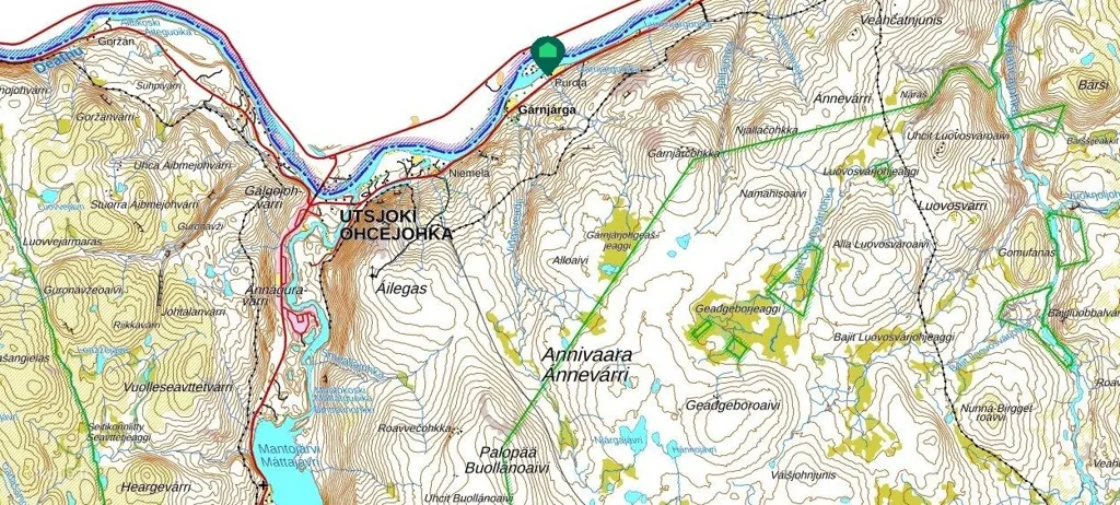 Unique Lakeside Cottage with Teno River View in Utsjoki