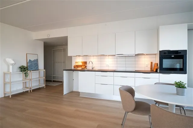 Kitchen - Apartment with Balcony in Aalborg East