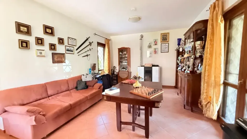 Séjour - Villa with Pool in Capena, Via Tiberina