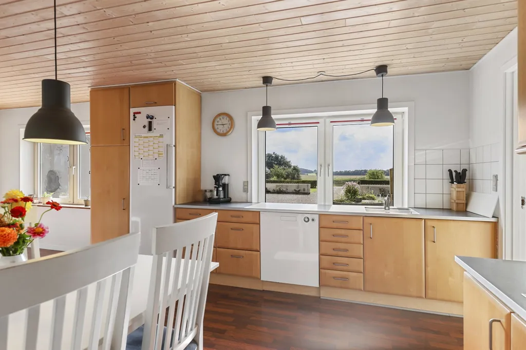 Kitchen - 1952 Villa with Garden in Aars