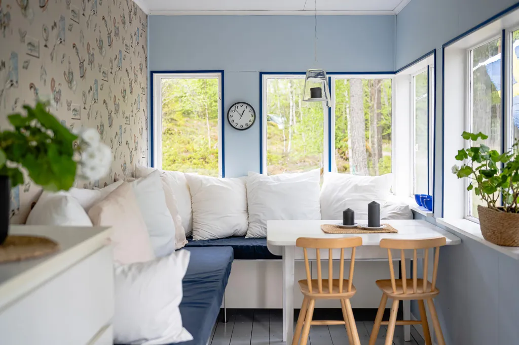 Salle à manger - Holiday Home with Lakeside Plot in Övre Malmen