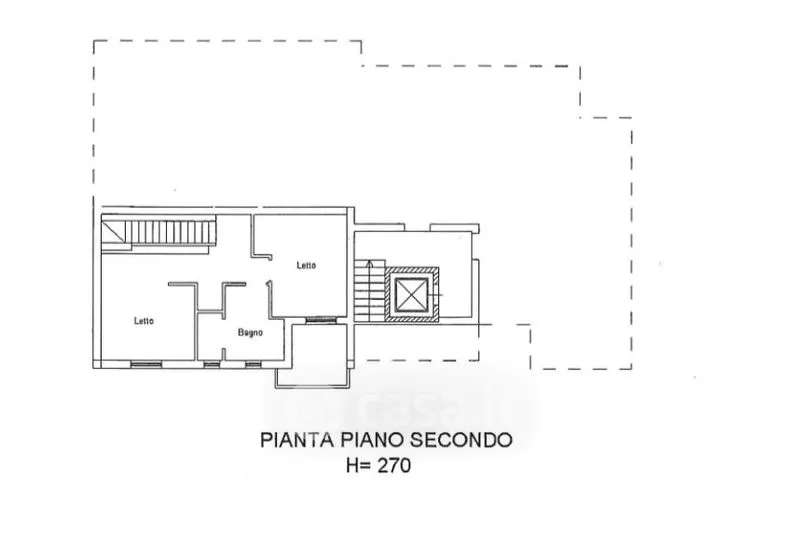 Plaan - Trilocale with Balcony in Foligno
