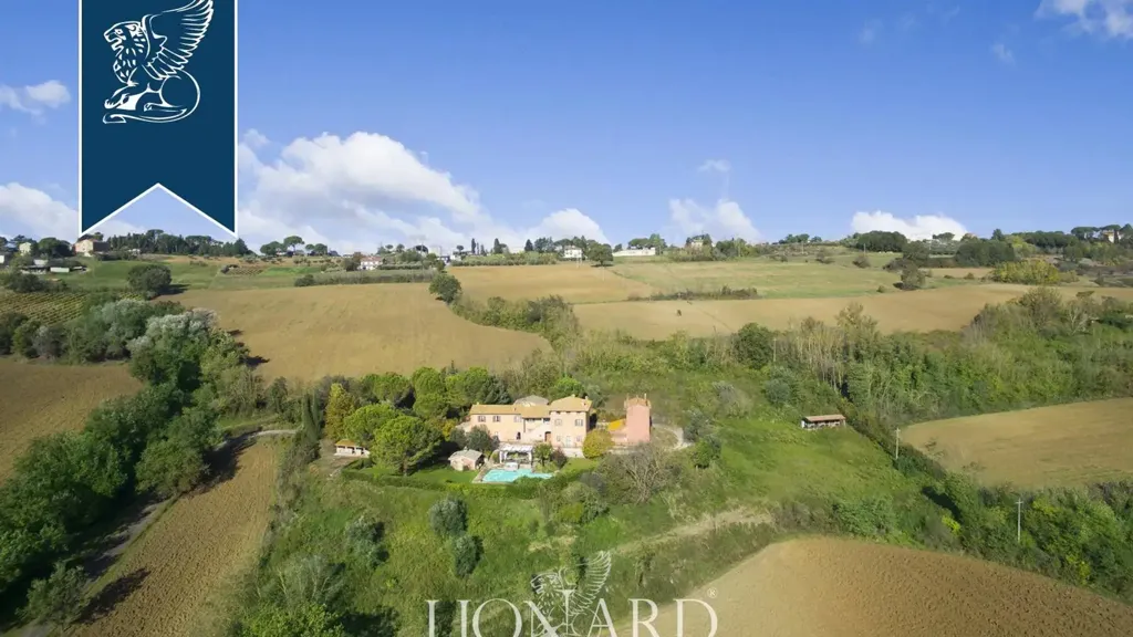 Vue aérienne - Luxury Villa with Pool in Perugia, Umbria