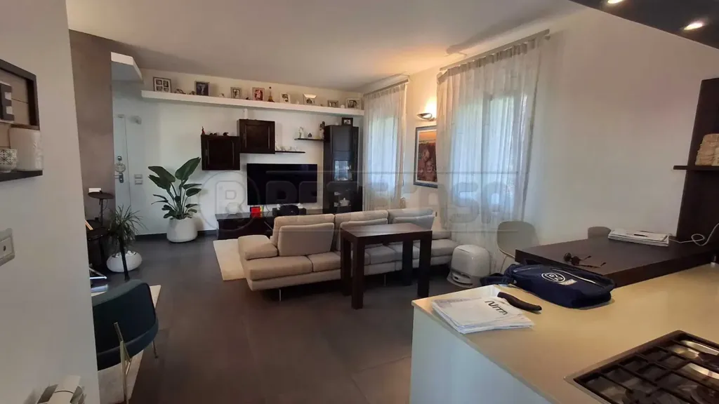 Living Room - Apartment with Smart Home in Siracusa