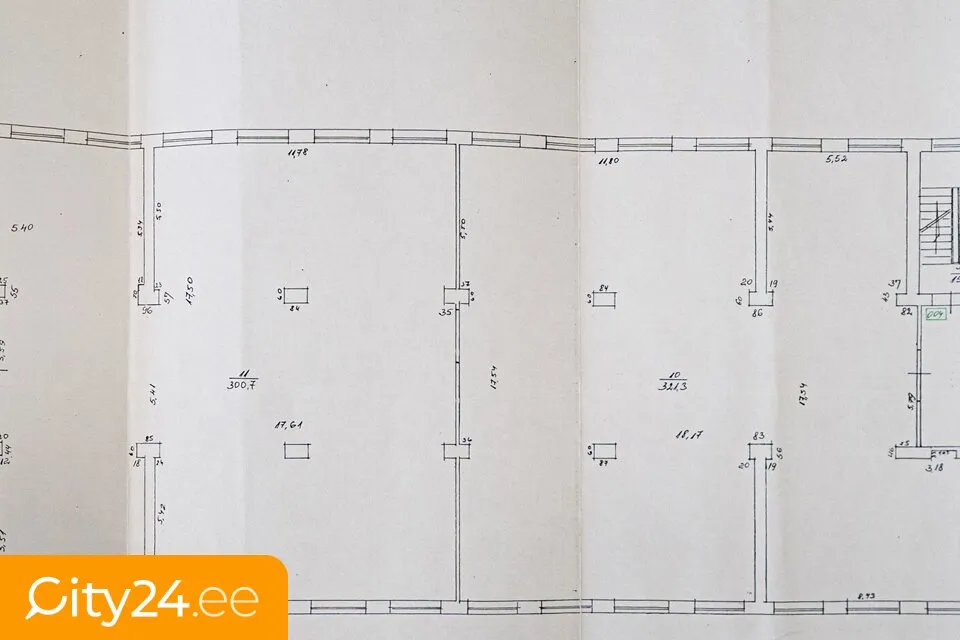 Plaan - Three-Storey Industrial Building with Large Plot in Riga
